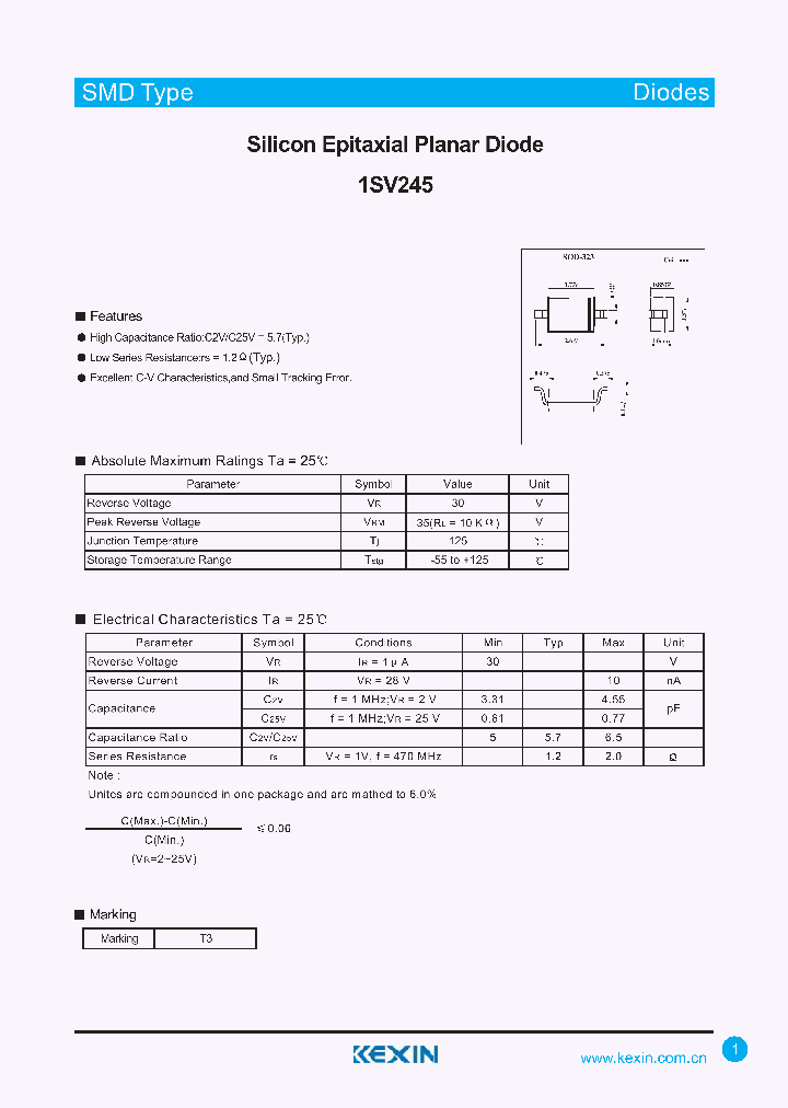 1SV245_4690136.PDF Datasheet