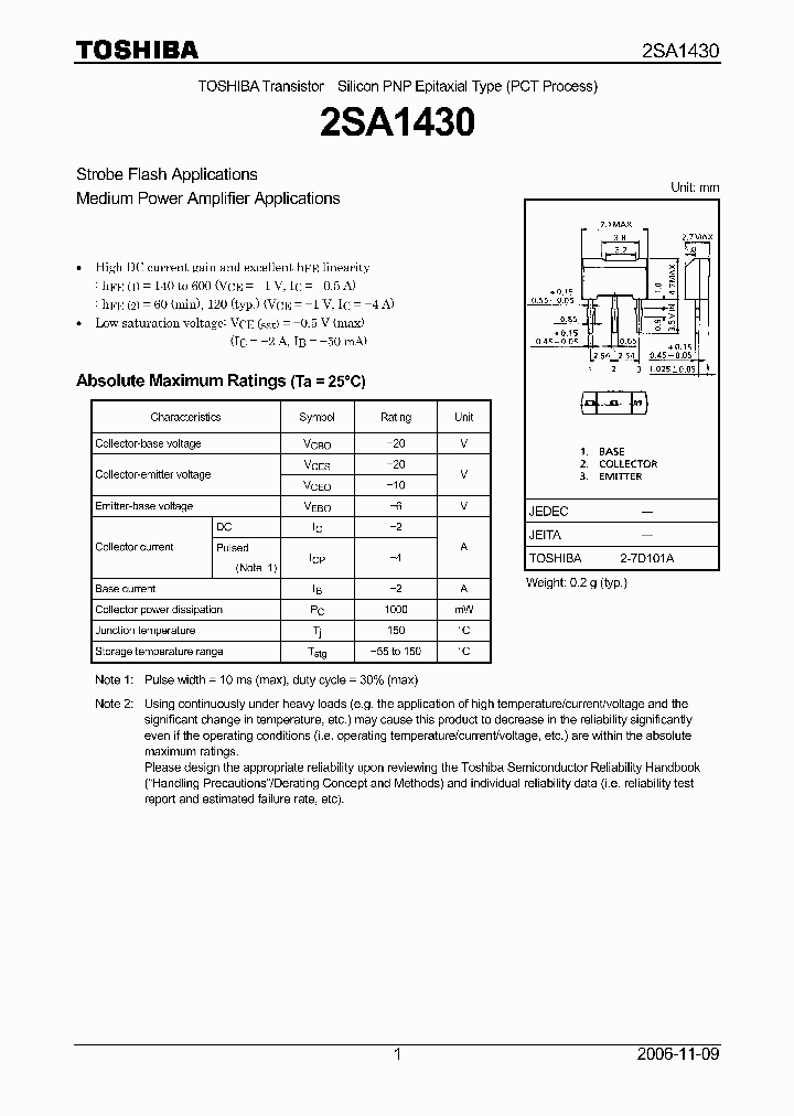 2SA143006_4691722.PDF Datasheet