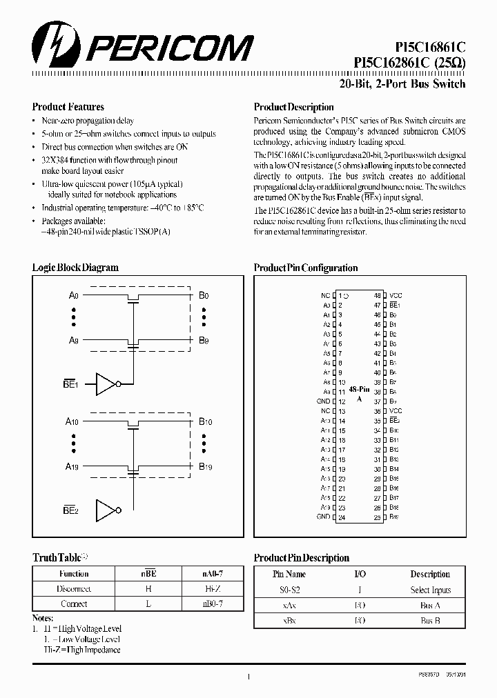 PI5C16861CA_4698094.PDF Datasheet