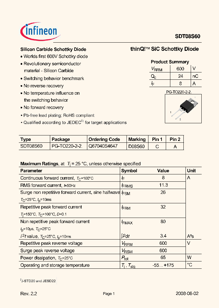 SDT08S6008_4699985.PDF Datasheet