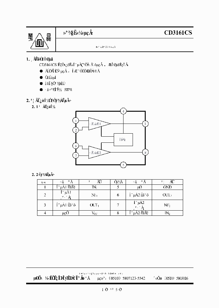 CD3161CS_4700312.PDF Datasheet