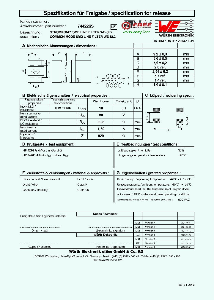744226S_4705443.PDF Datasheet