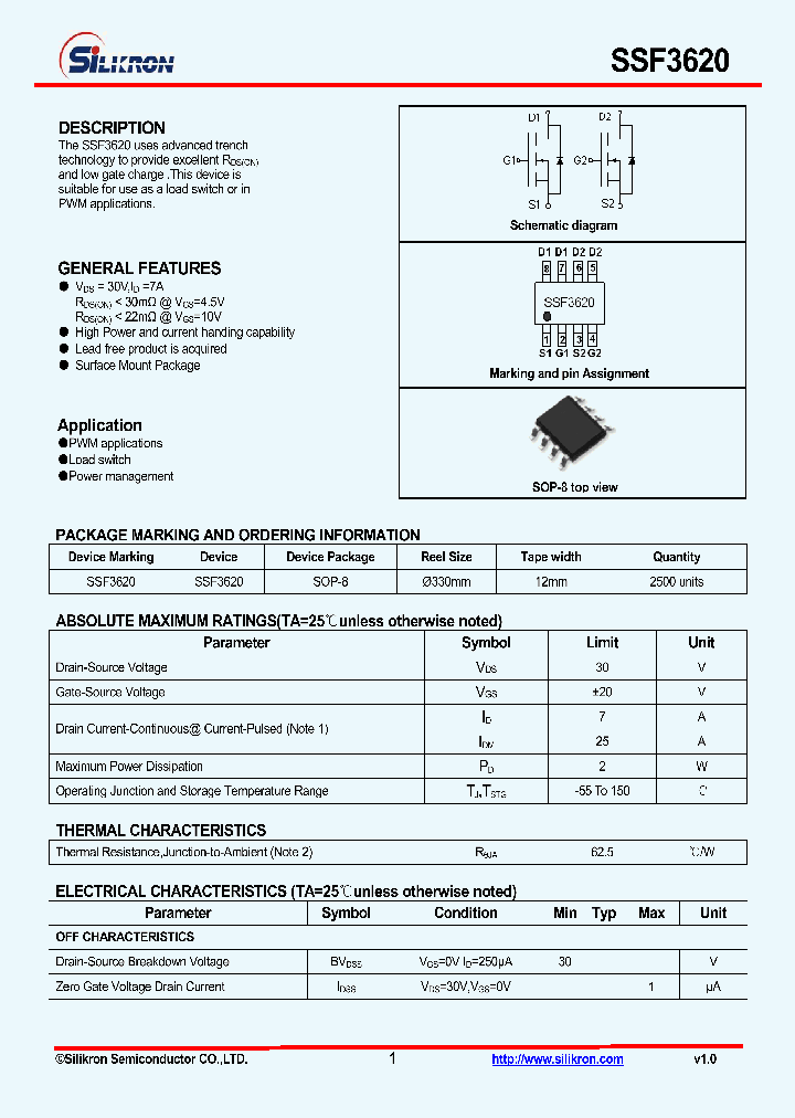 SSF3620_4713161.PDF Datasheet