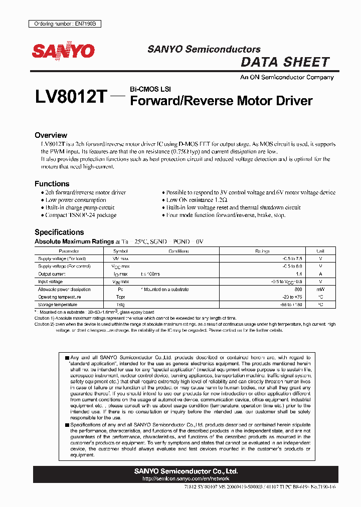 EN7190B_4721285.PDF Datasheet