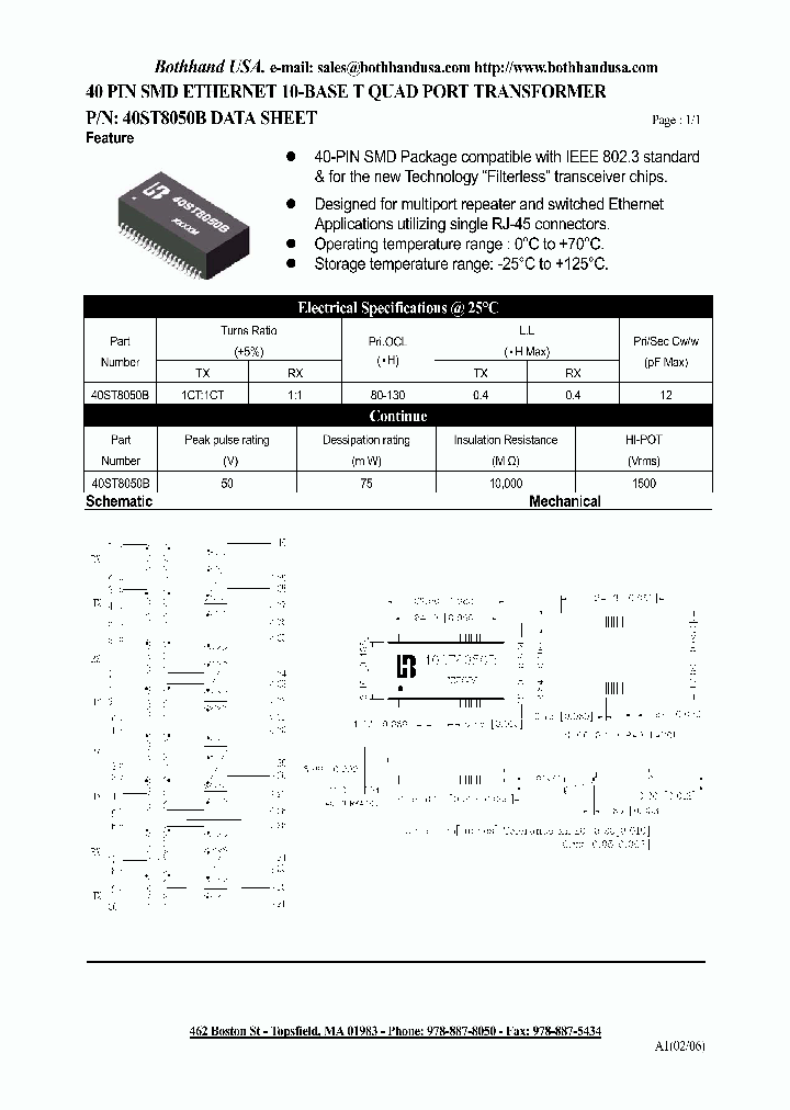 40ST8050B_4726862.PDF Datasheet