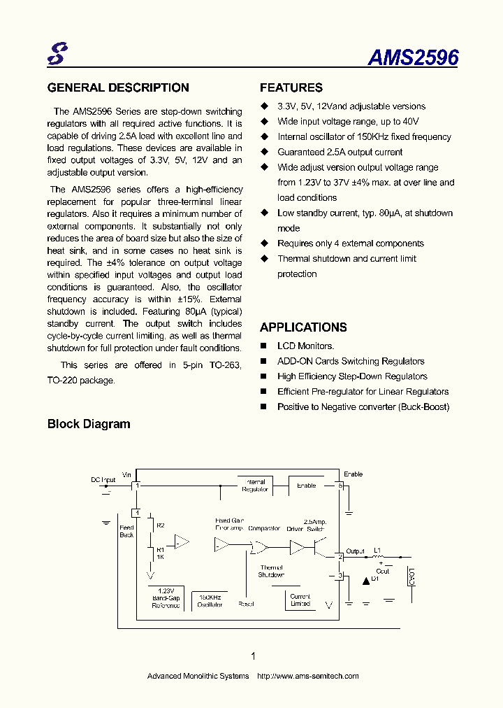 AMS2596S-XX_4232168.PDF Datasheet