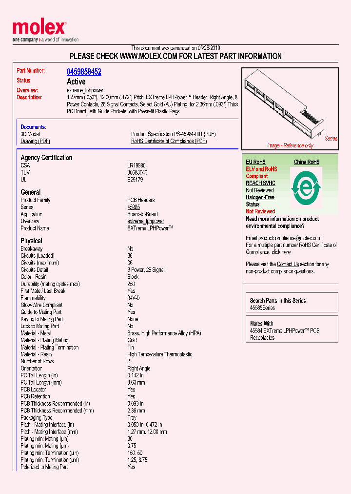 45985-8452_4758082.PDF Datasheet