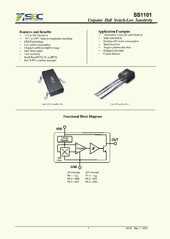 SS1101KSOT_4776296.PDF Datasheet