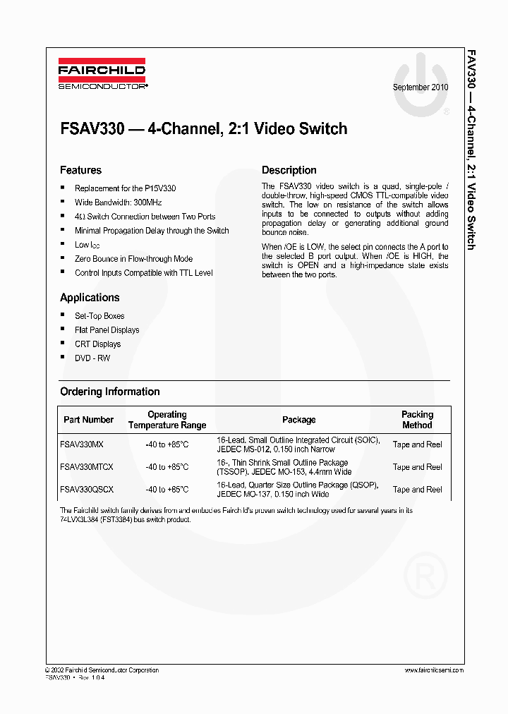 FSAV330MTCX10_4778736.PDF Datasheet