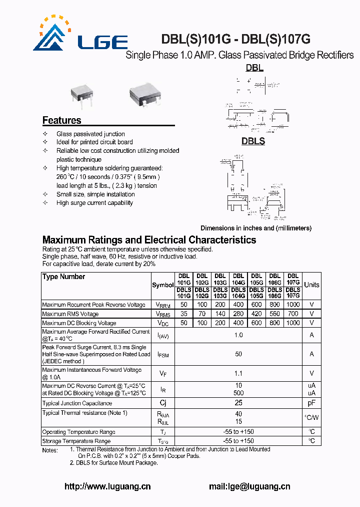 DBL101G_4800042.PDF Datasheet