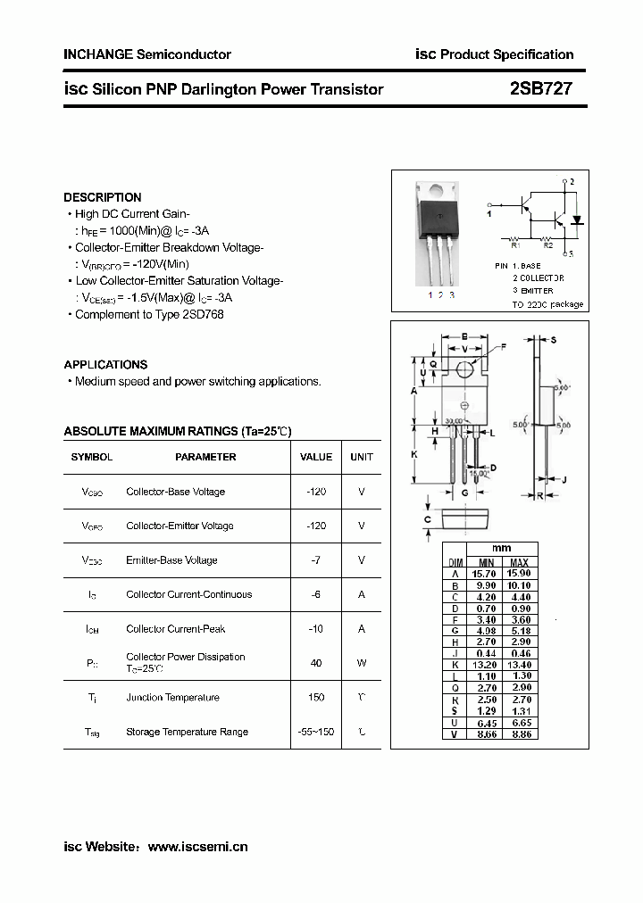 2SB727_4810251.PDF Datasheet