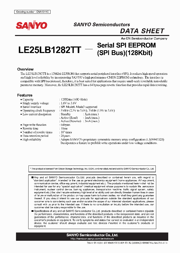 LE25LB1282TT_4814684.PDF Datasheet