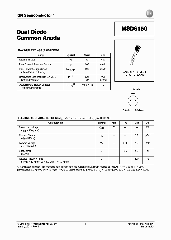 MSD6150-D_4823589.PDF Datasheet