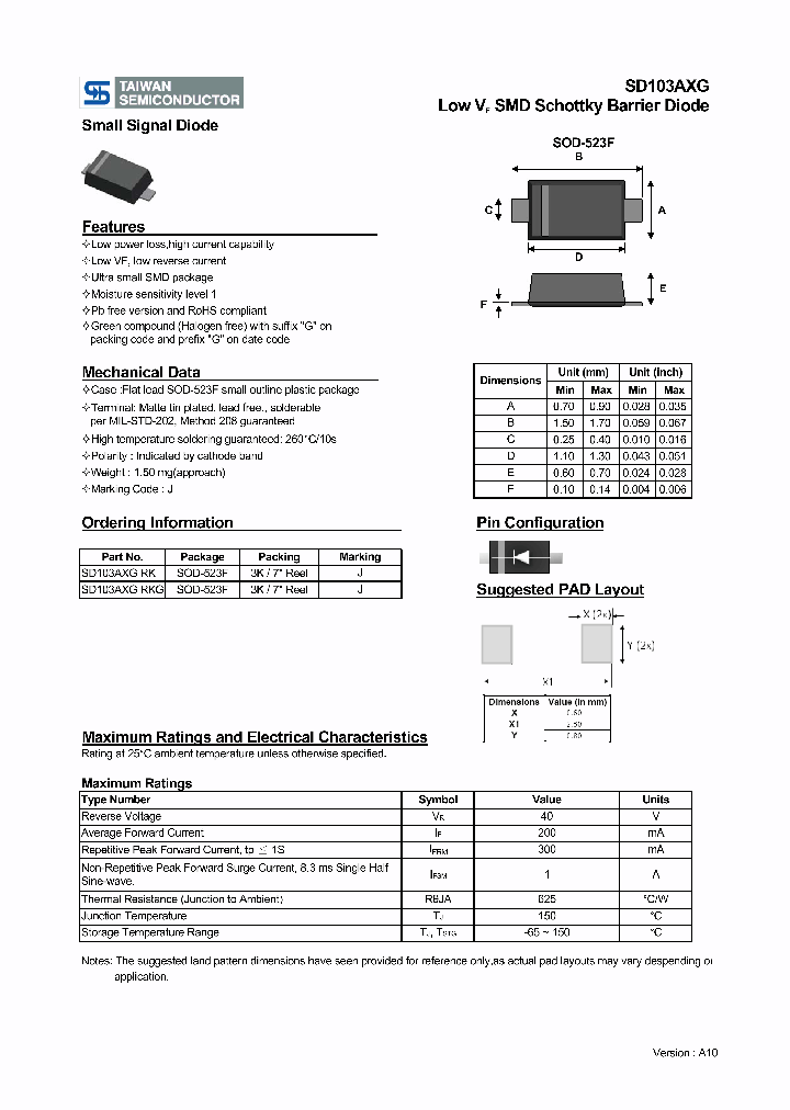 SD103AXGRKG_4843751.PDF Datasheet