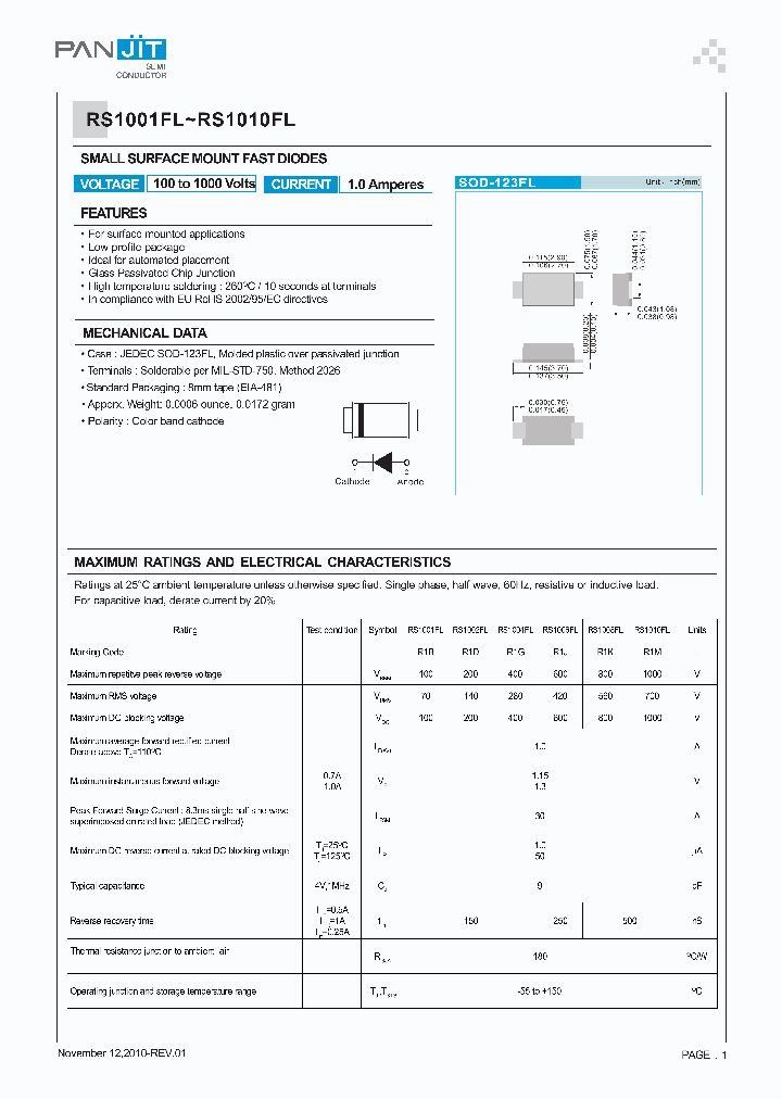 RS1001FL10_4848322.PDF Datasheet