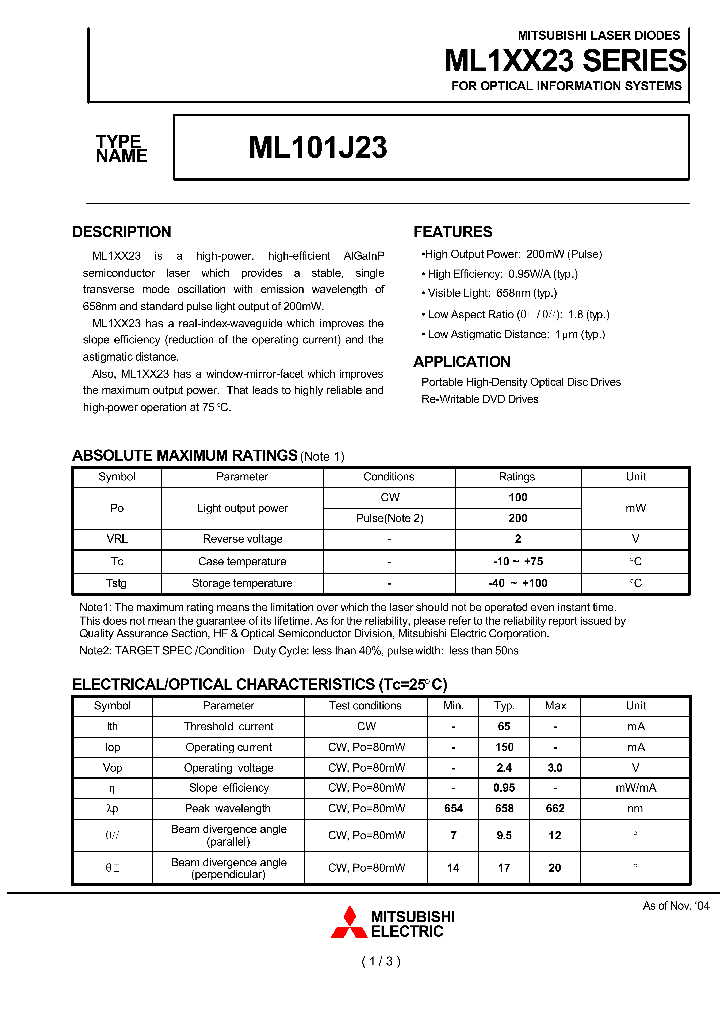 ML101J23_4849882.PDF Datasheet