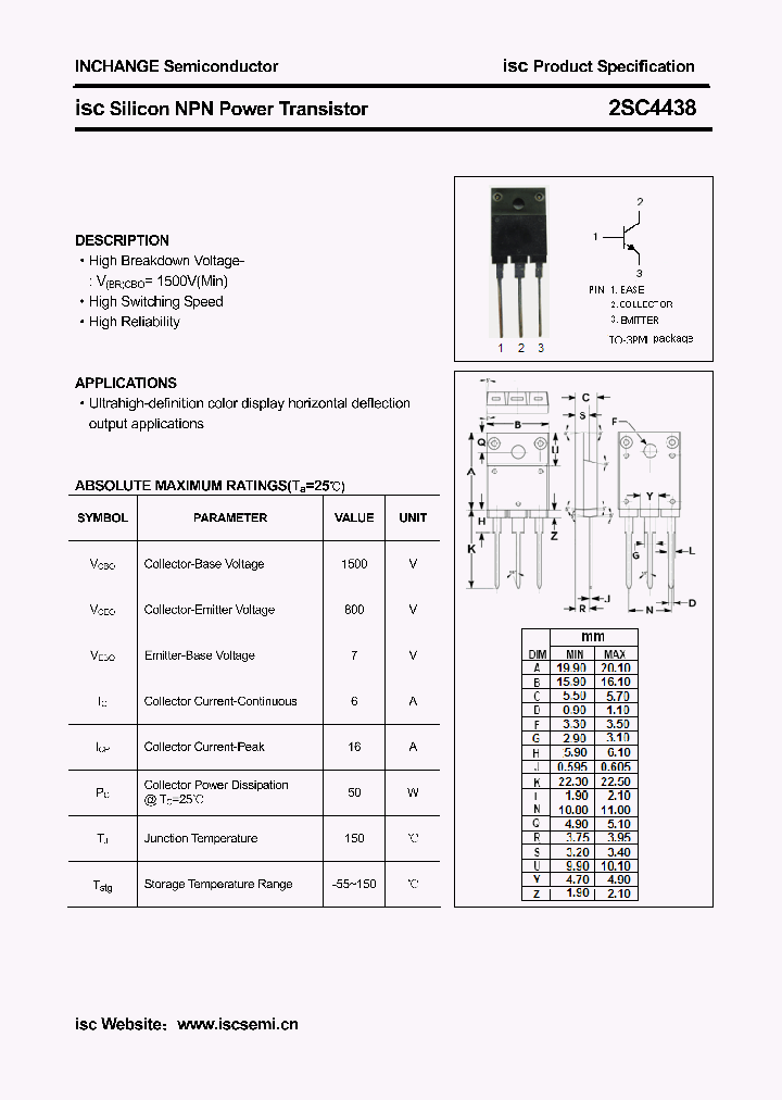 2SC4438_4850356.PDF Datasheet