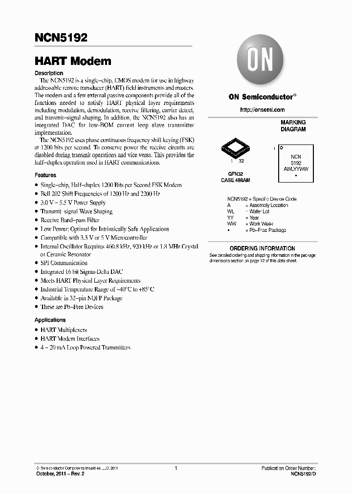 NCN5192_4866027.PDF Datasheet