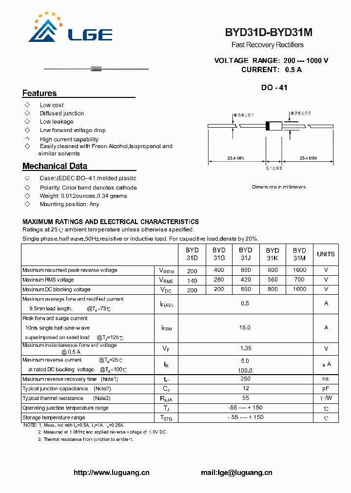 BYD31D_4866745.PDF Datasheet