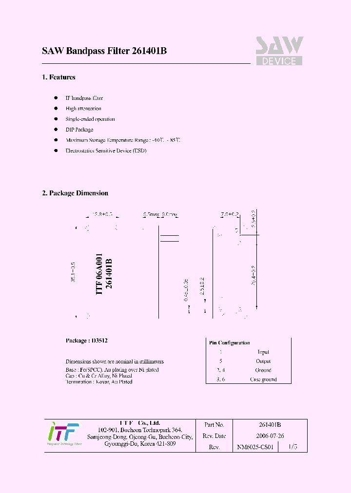 261401B_4869634.PDF Datasheet