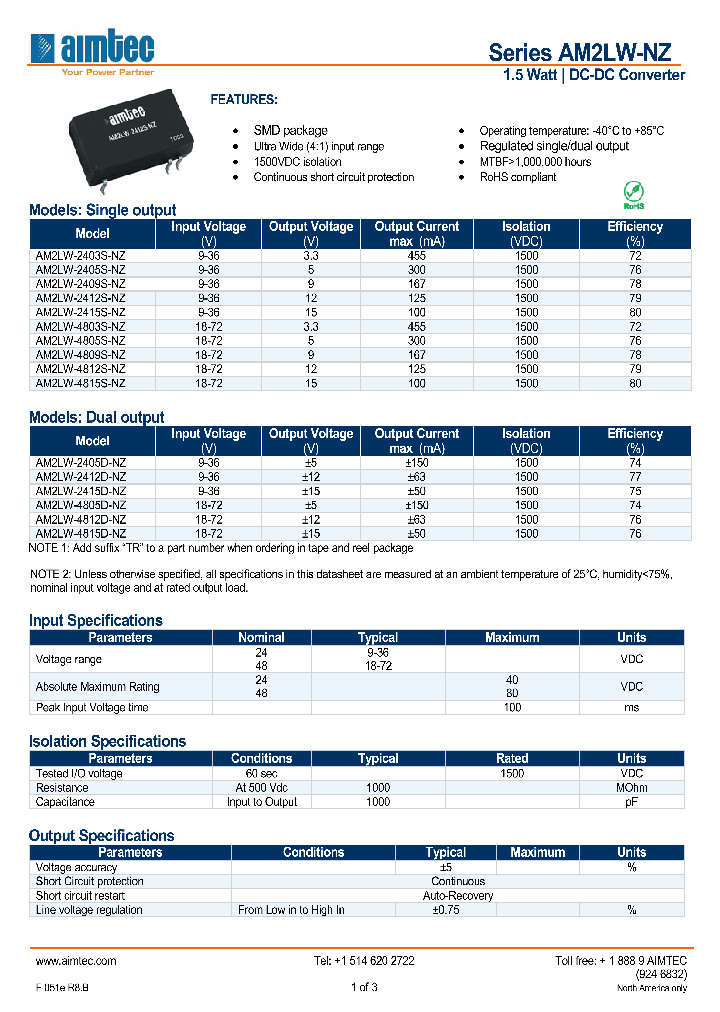 AM2LW-4805S-NZ_4874188.PDF Datasheet