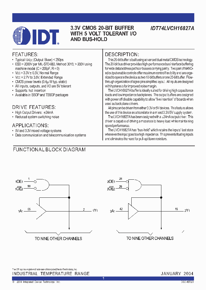 IDT74LVCH16827APA_4879358.PDF Datasheet