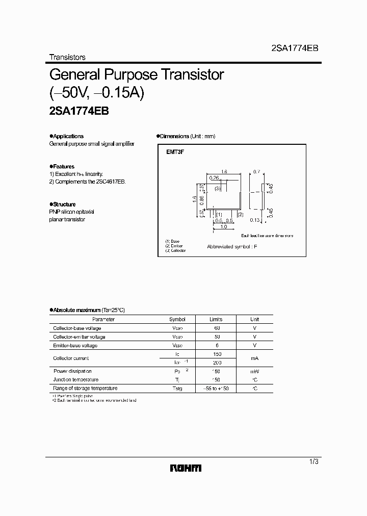 2SA1774EB_4883217.PDF Datasheet