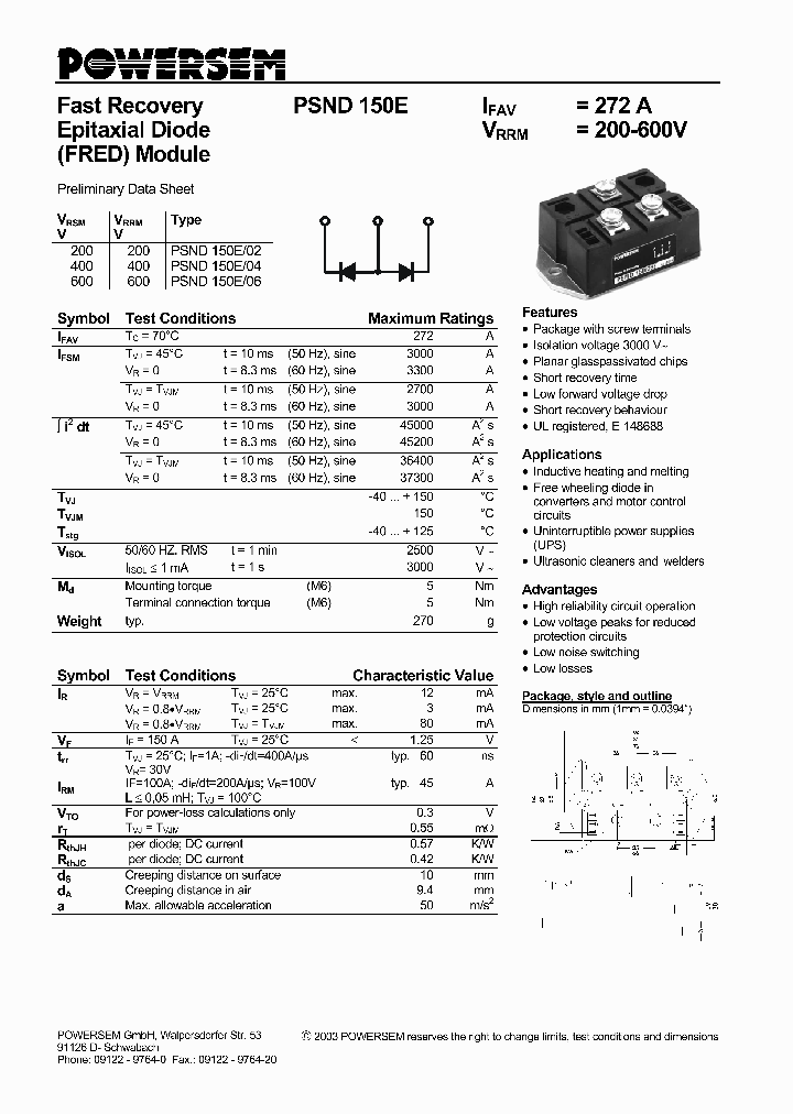 PSND150E-06_4891664.PDF Datasheet