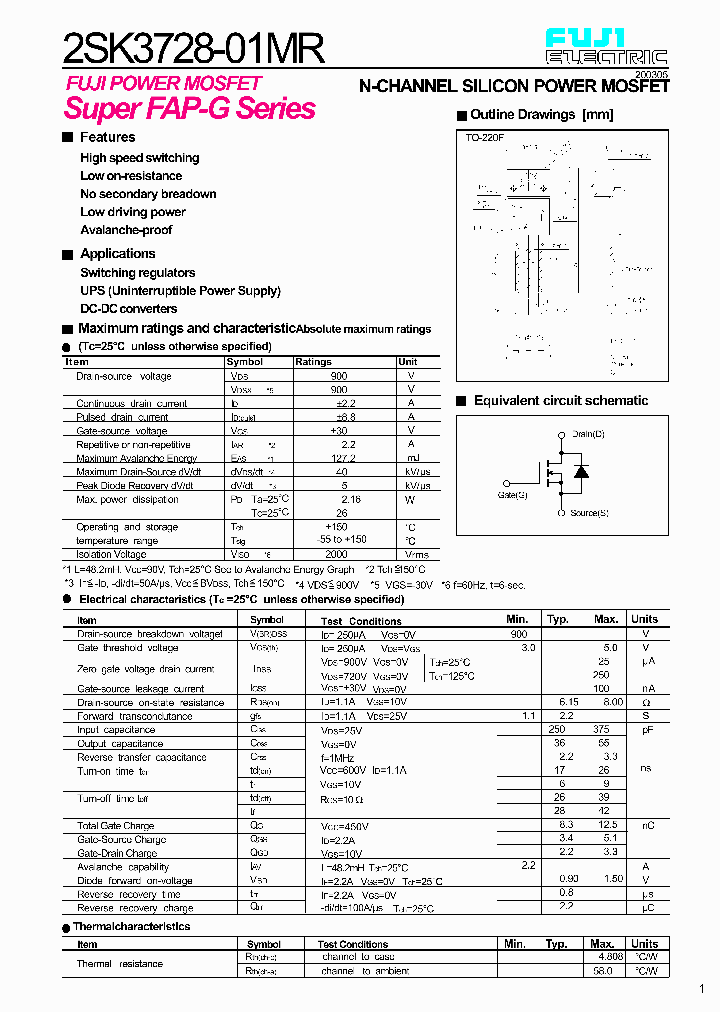 2SK3728-01MR_4913438.PDF Datasheet