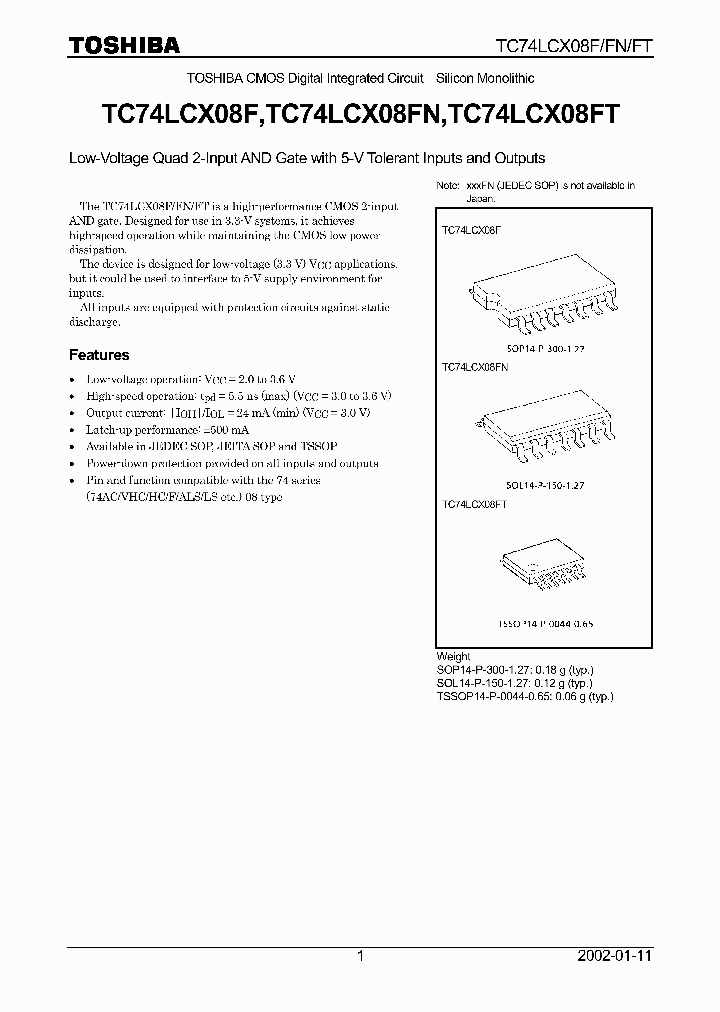 TC74LCX08F_4925129.PDF Datasheet