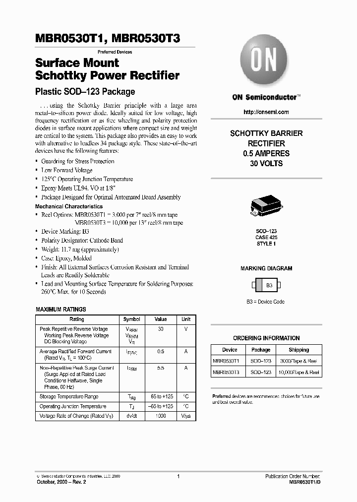 MBR0530T1-D_4932909.PDF Datasheet