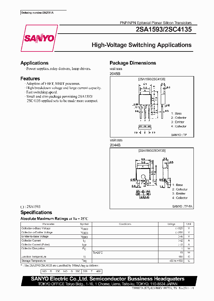 2SC4135_4939144.PDF Datasheet