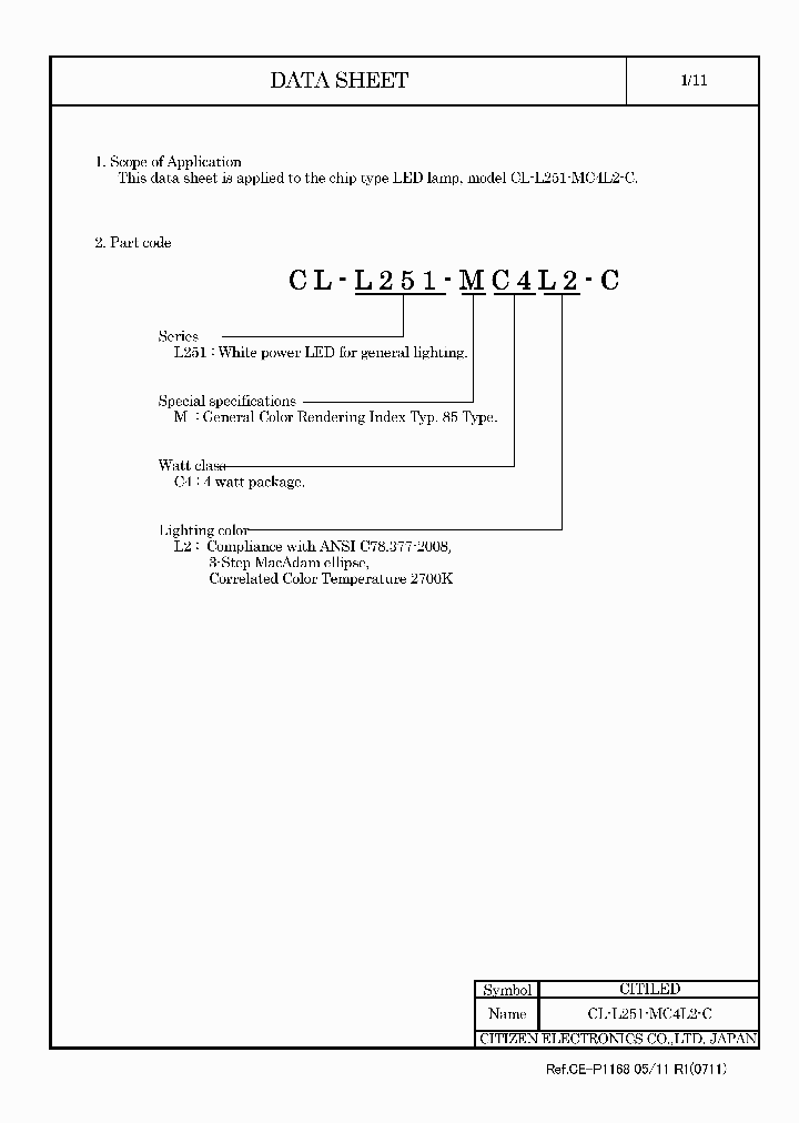 CL-L251-MC4L2-C11_4948451.PDF Datasheet