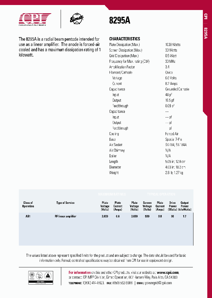 8295A_4973155.PDF Datasheet