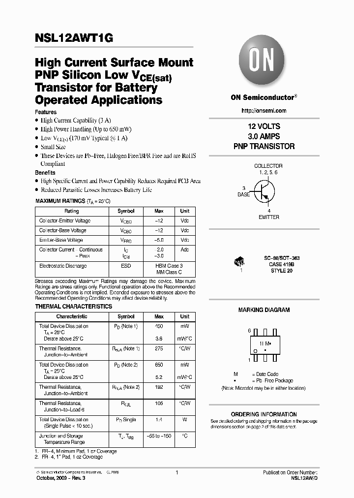 NSL12AWT1G_4994565.PDF Datasheet