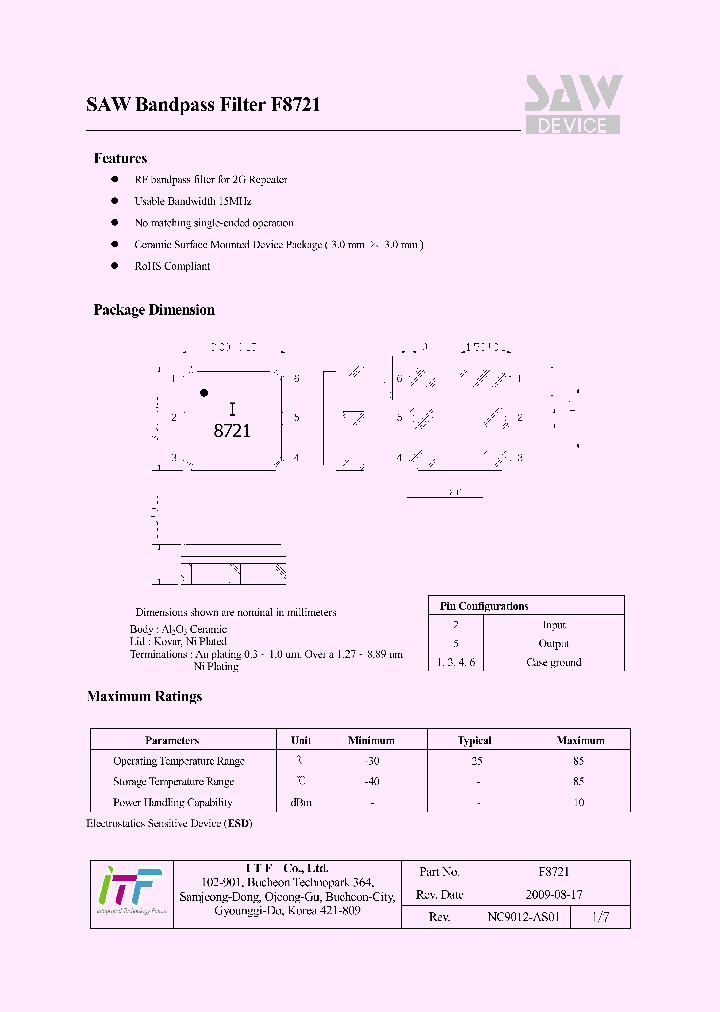 F8721_5008118.PDF Datasheet