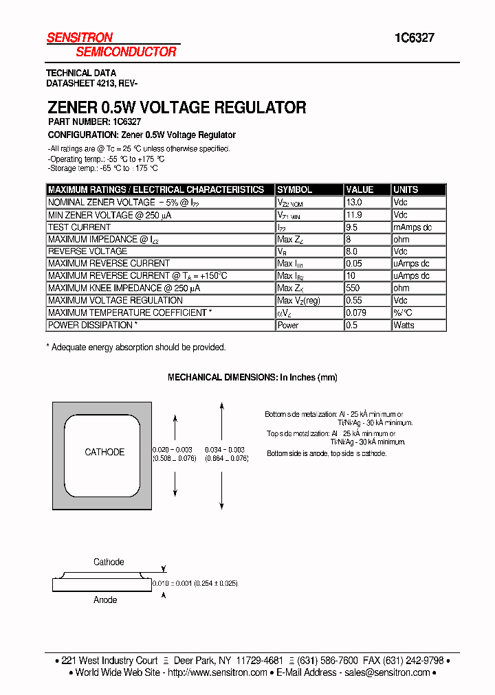 1C6327_5014502.PDF Datasheet