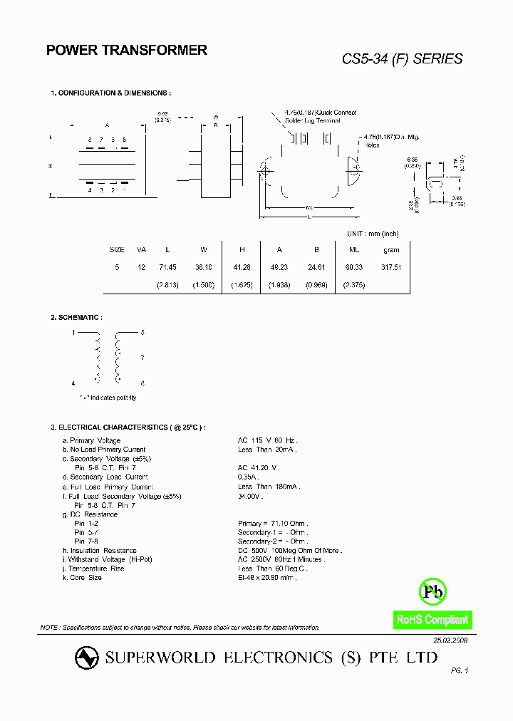 CS5-34_5025090.PDF Datasheet