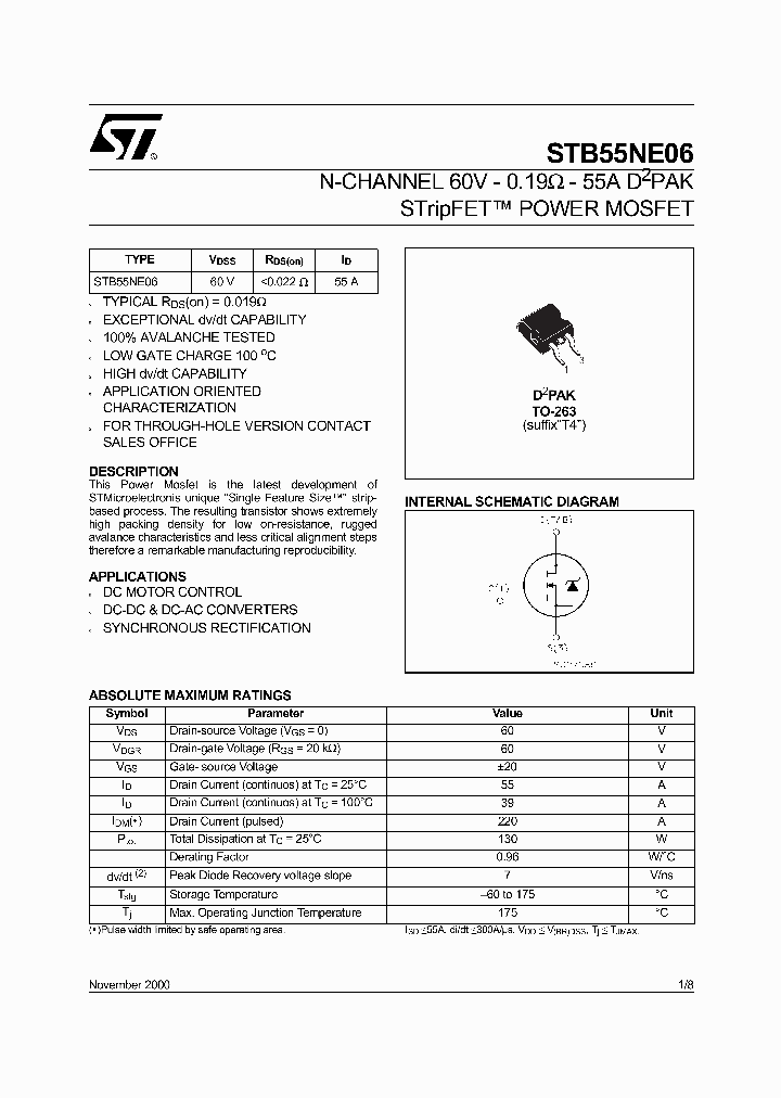 STB55NE06_5061934.PDF Datasheet
