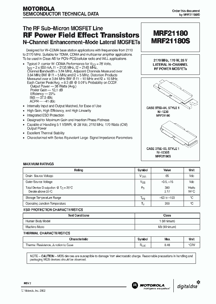 MRF21180_5065475.PDF Datasheet