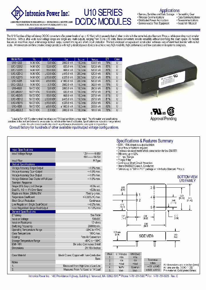 U10-12S12_5084789.PDF Datasheet