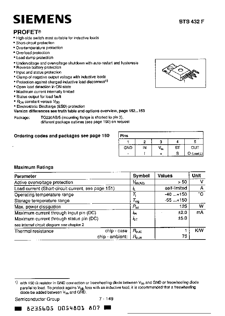 BTS432FE3062_5097688.PDF Datasheet