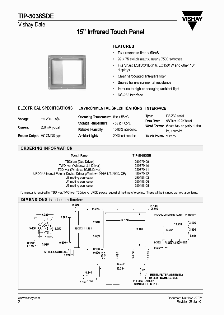 TIP-5038SDE_5108971.PDF Datasheet