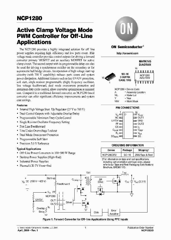 NCP1280DR2_5113014.PDF Datasheet