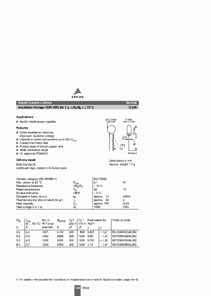 B57236S0309L002_5131487.PDF Datasheet