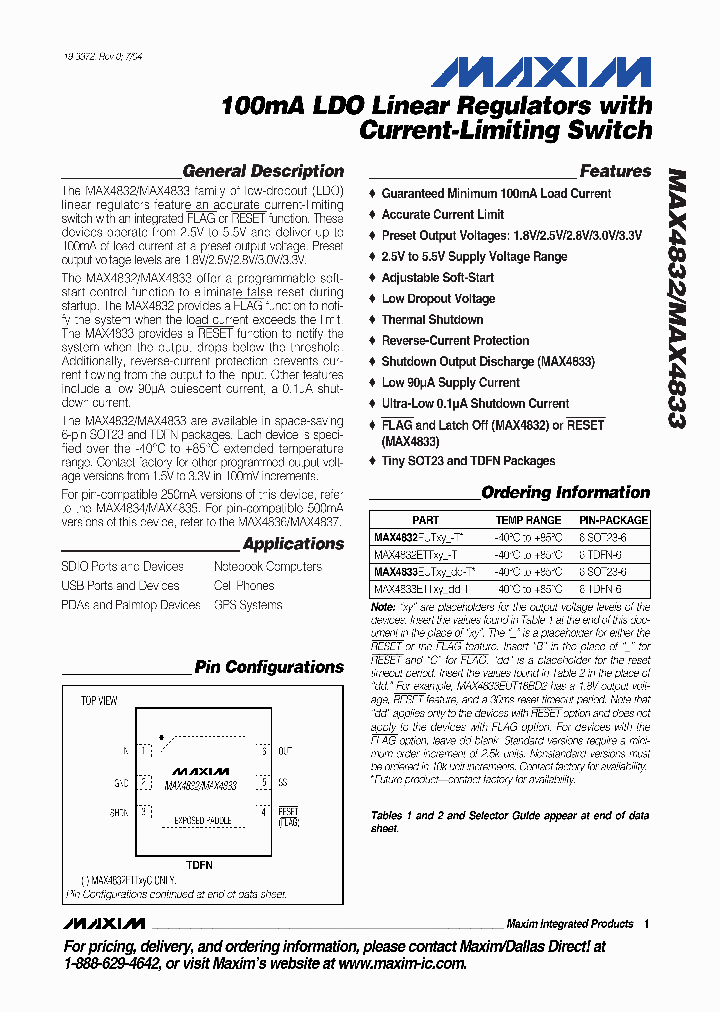 MAX4833ETT28D1-T_5148331.PDF Datasheet