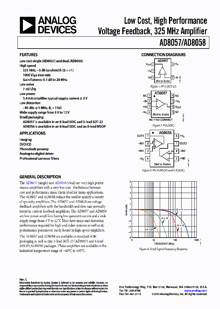 AD8057ART-R2_5150863.PDF Datasheet