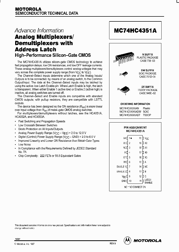 MC74HC4351ADW_5164905.PDF Datasheet