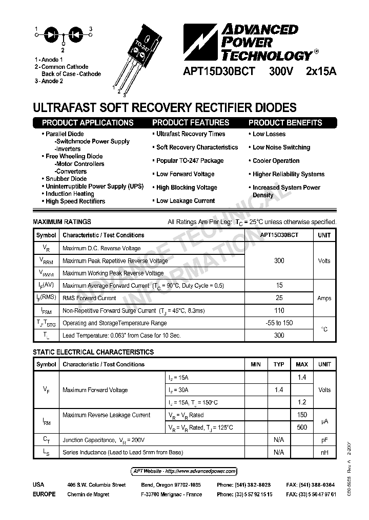 APT15D30BCT_5172321.PDF Datasheet