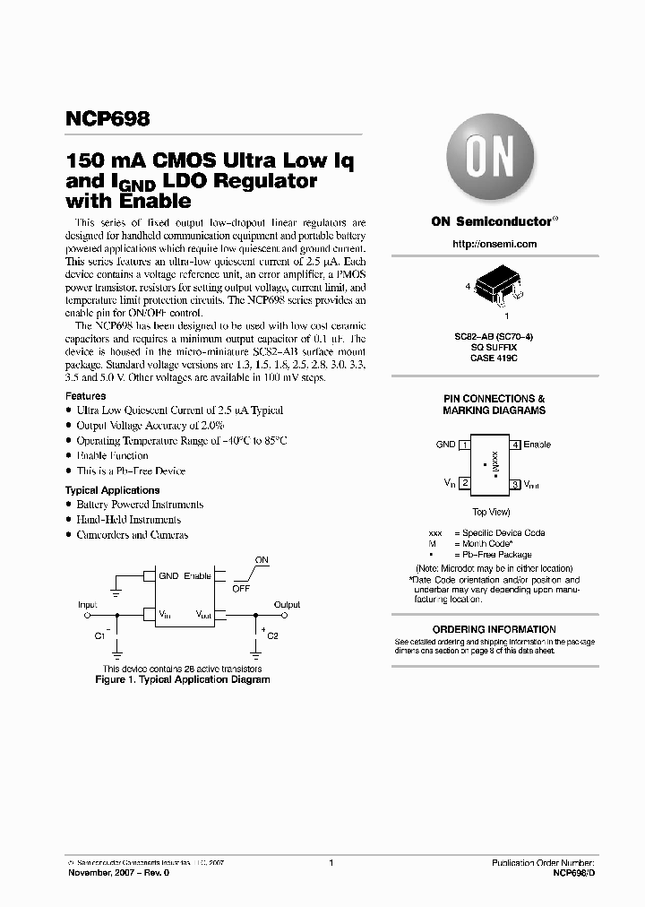 NCP698SQ25T1G_5194253.PDF Datasheet